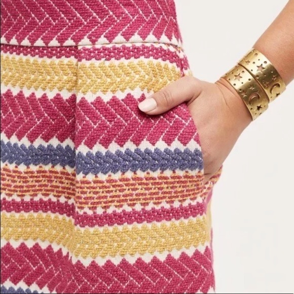 Anthropologie Nomad Morgan Carper Jacquard Skirt - Picture 3 of 6